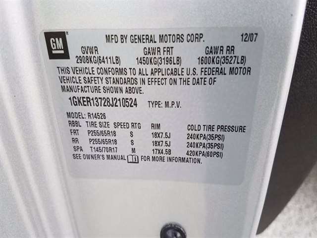 GMC Acadia 2008 photo 22